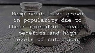 Its not all about CBD, hemp seed oil also has health benefits